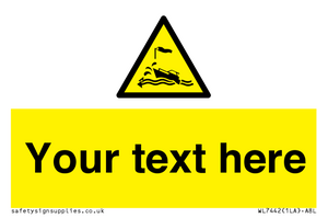 Custom Warning wind over tide conditions